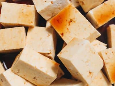 Ausgepresster Tofu